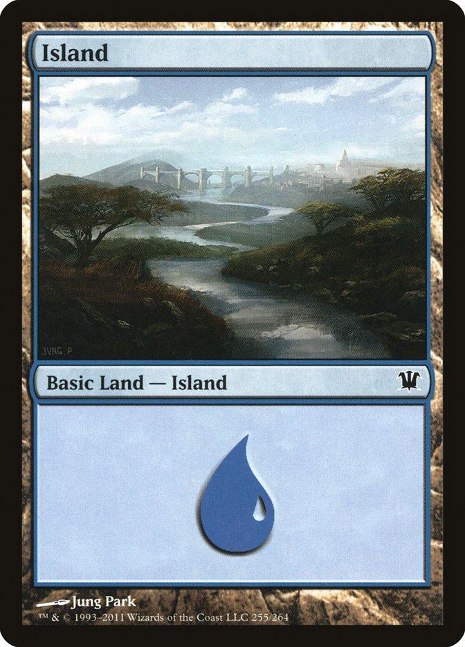 Island #255 Magic Innistrad