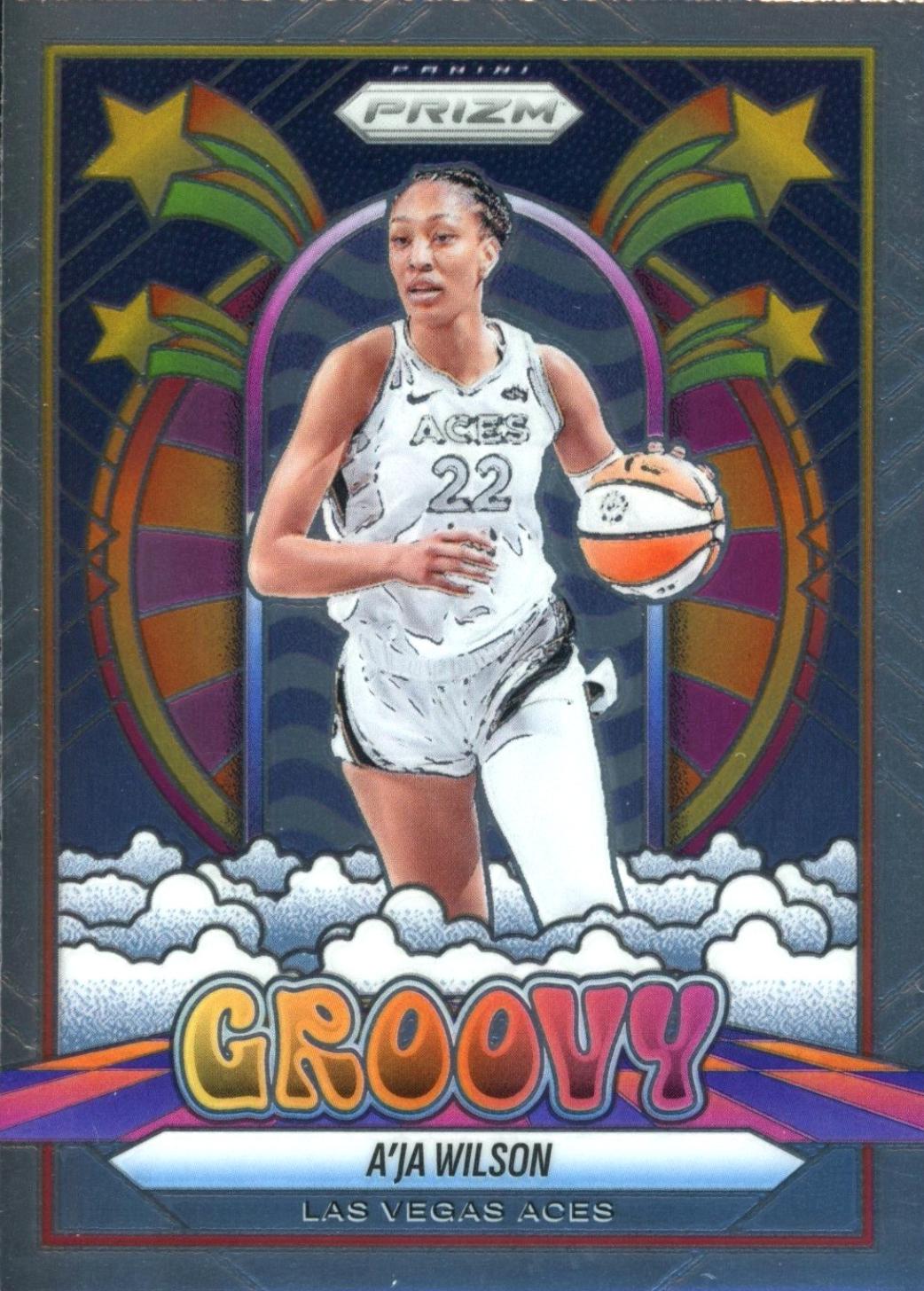 A'ja Wilson #1 Prices | 2025 Panini Prizm WNBA Groovy | Basketball