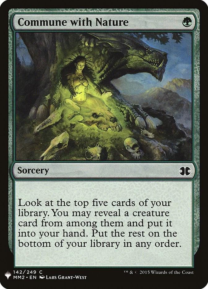 Commune with Nature (Magic The List Reprints)