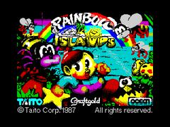 Loading Screen | Rainbow Islands 2 ZX Spectrum