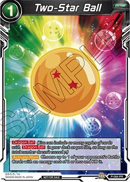 Two-Star Ball P-084 Dragon Ball Fusion World Promos