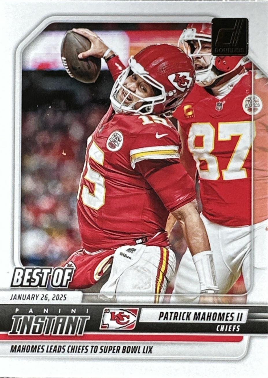 2025 Patrick Mahomes II #INS-PMS