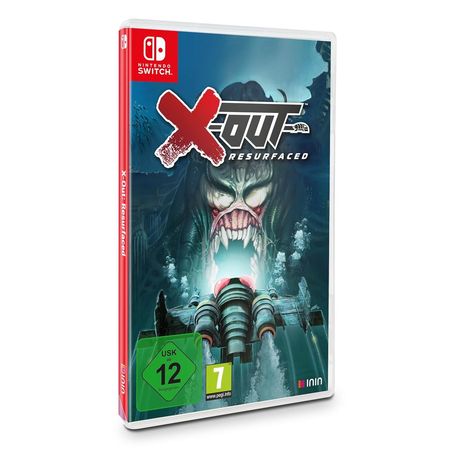 Carátula de X-Out: Resurfaced para Switch (edición PAL España)