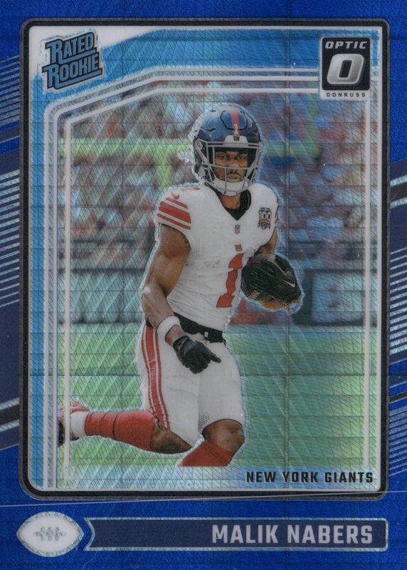 2024 Malik Nabers [Blue Hyper] #271