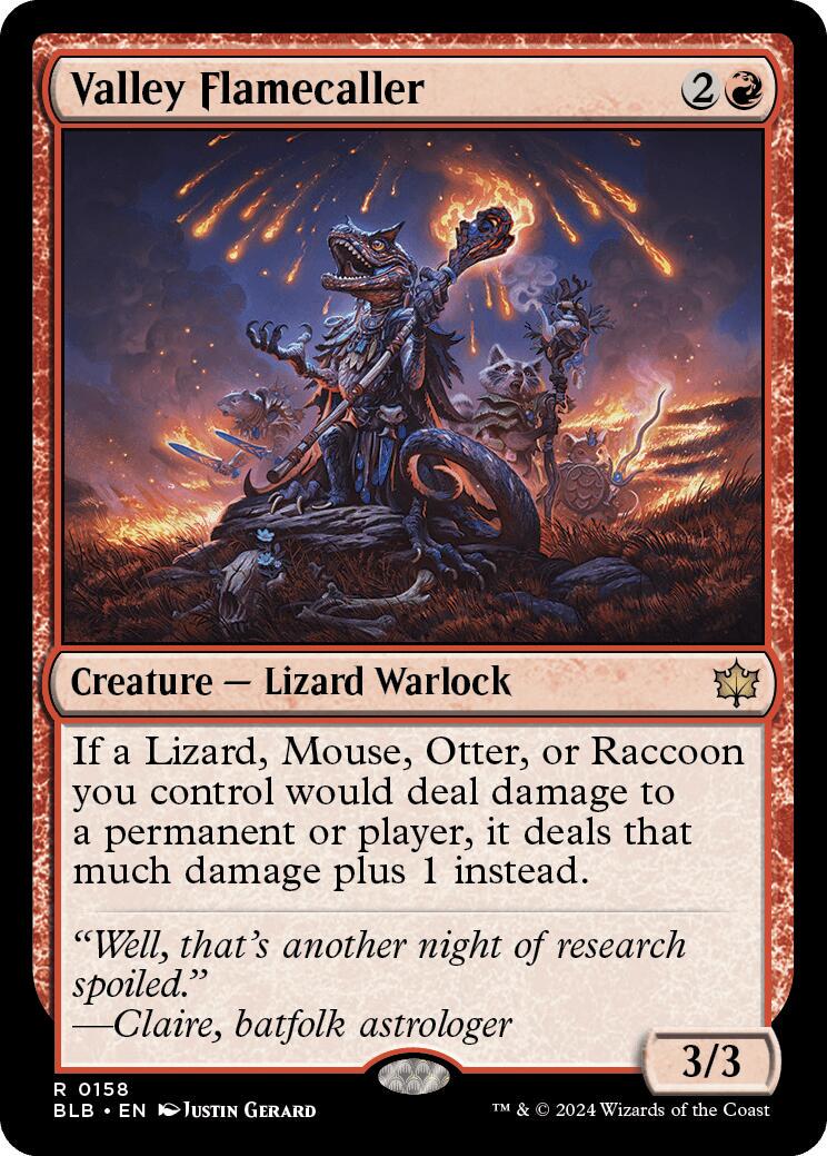 Valley Flamecaller (Magic Bloomburrow)