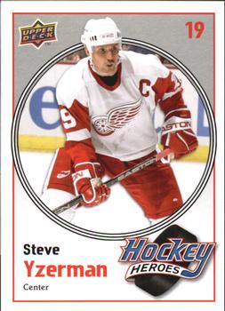 Steve Yzerman #HH7 2010 Upper Deck Hockey Heroes