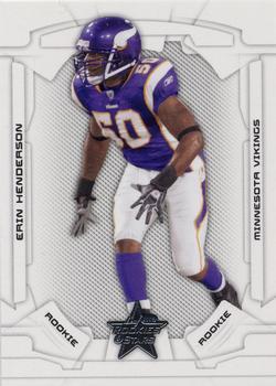 Erin Henderson #136 2008 Leaf Rookies & Stars Football