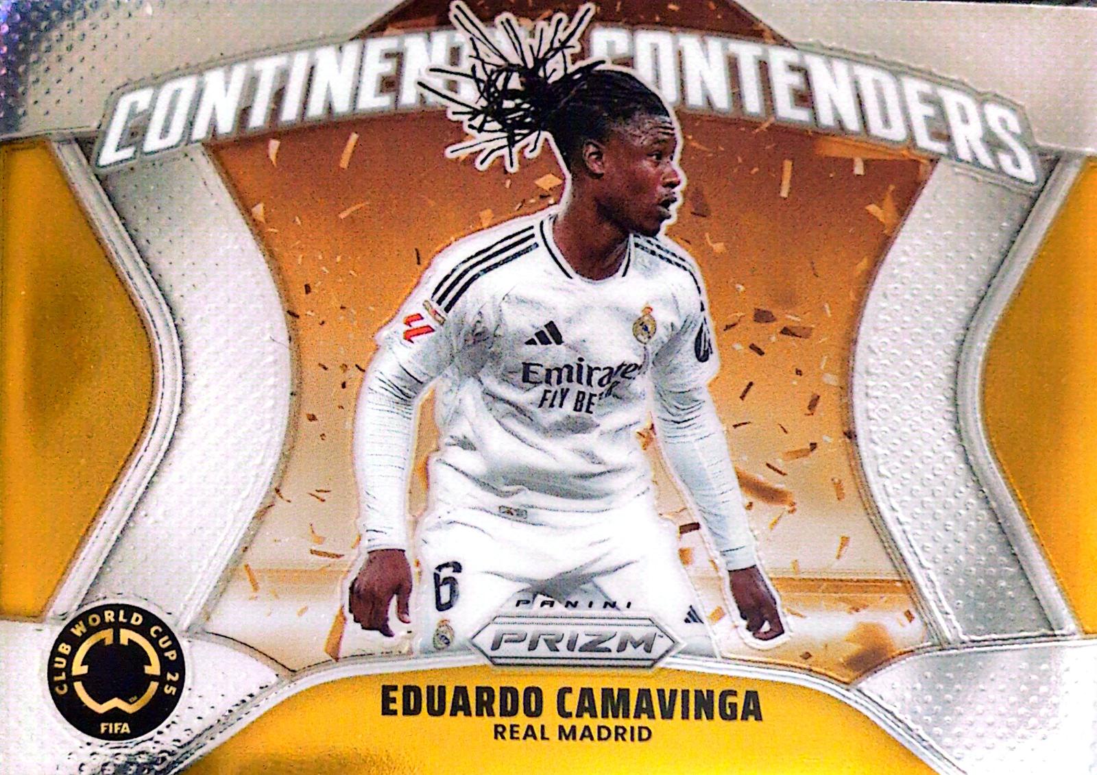 Carte Rookie Eduardo Camavinga Panini Foot PSA 10 - UEFA Champions League 2019 - Édition Limitée