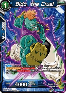 Bido, the Cruel BT13-053 Dragon Ball Super Supreme Rivalry