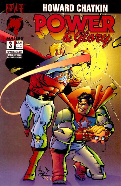 Power & Glory #3 (1994) Comic Books Power & Glory