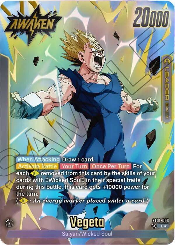 Vegeta - ST01-053 [Alternate Art] ST01-053 Prices | Dragon Ball