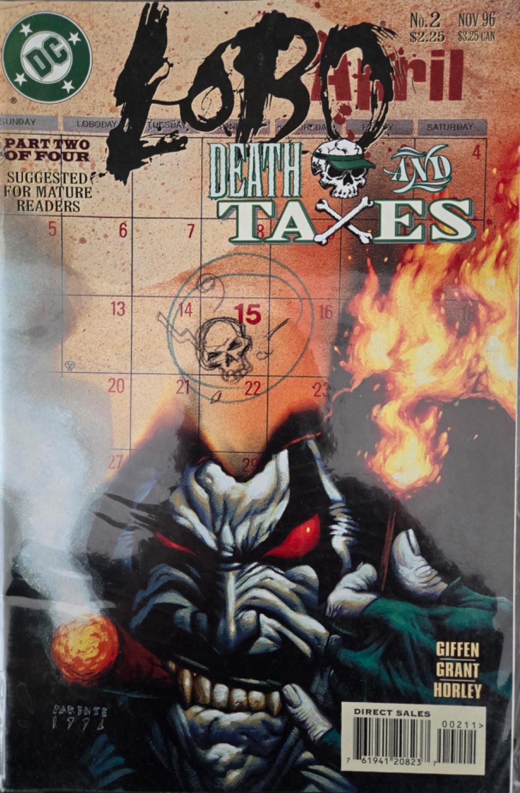 Lobo: Death And Taxes #2 (1996) Comic Books Lobo: Death And Taxes