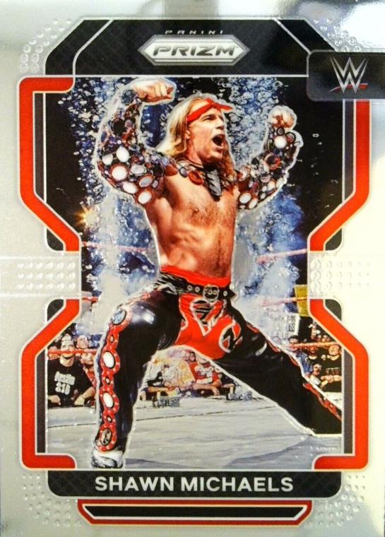 Shawn Michaels #199 Wrestling Cards 2022 Panini Prizm WWE