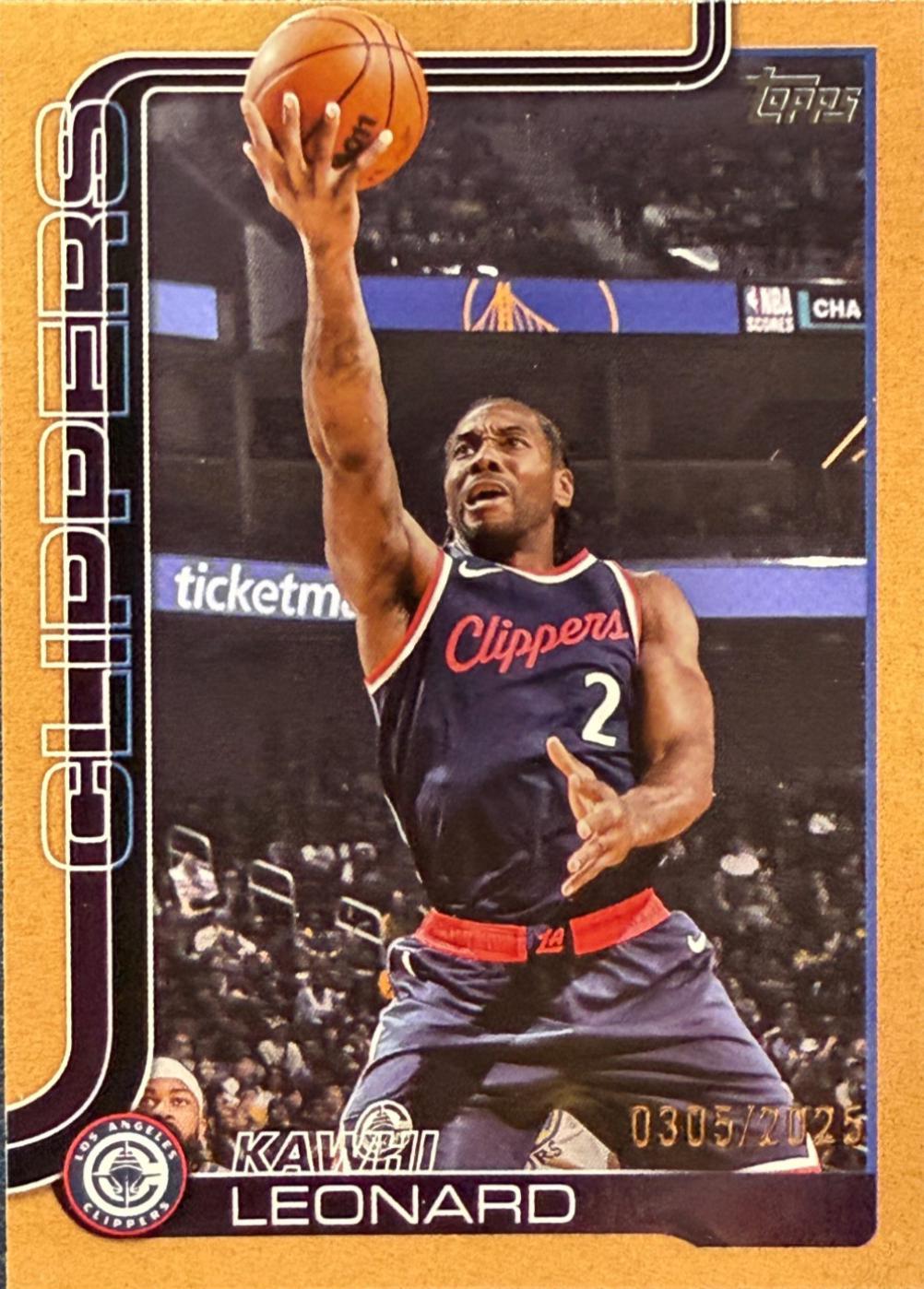 2025 Kawhi Leonard [Gold] #142