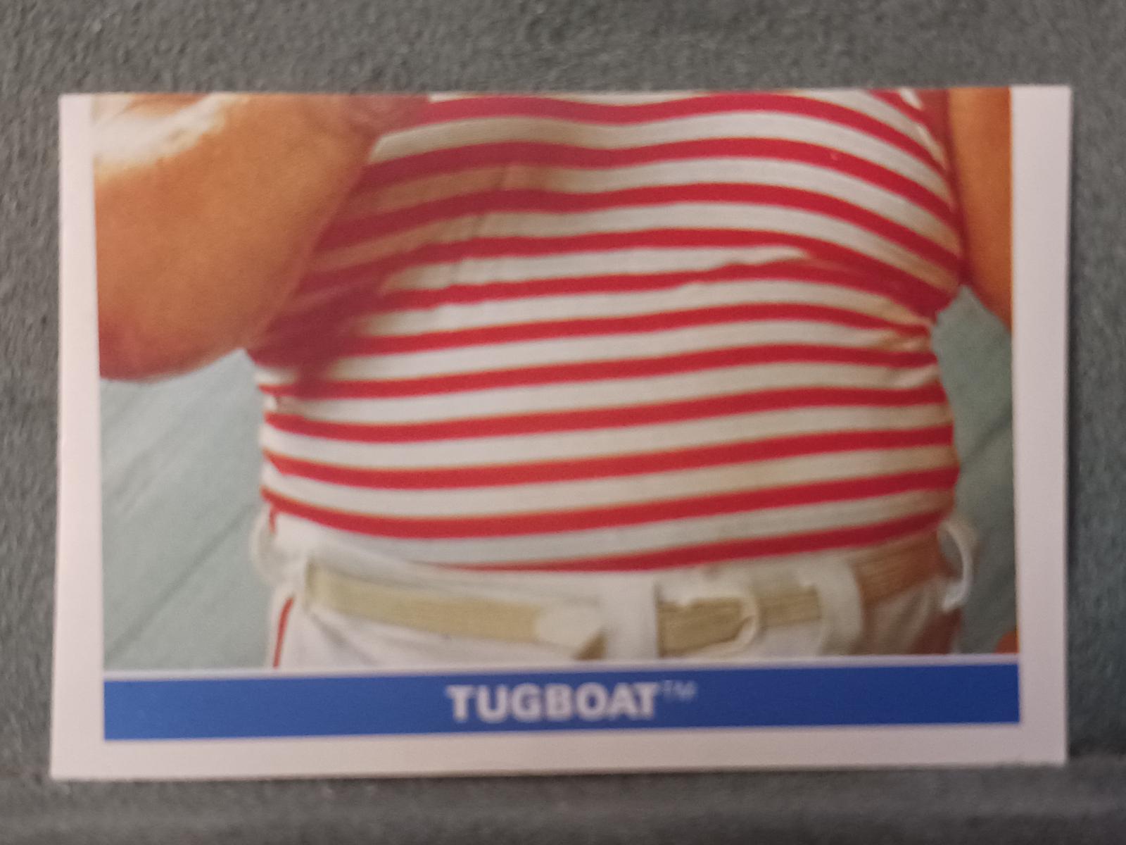 Tugboat #30 Wrestling Cards 1991 WWF Superstars Stickers