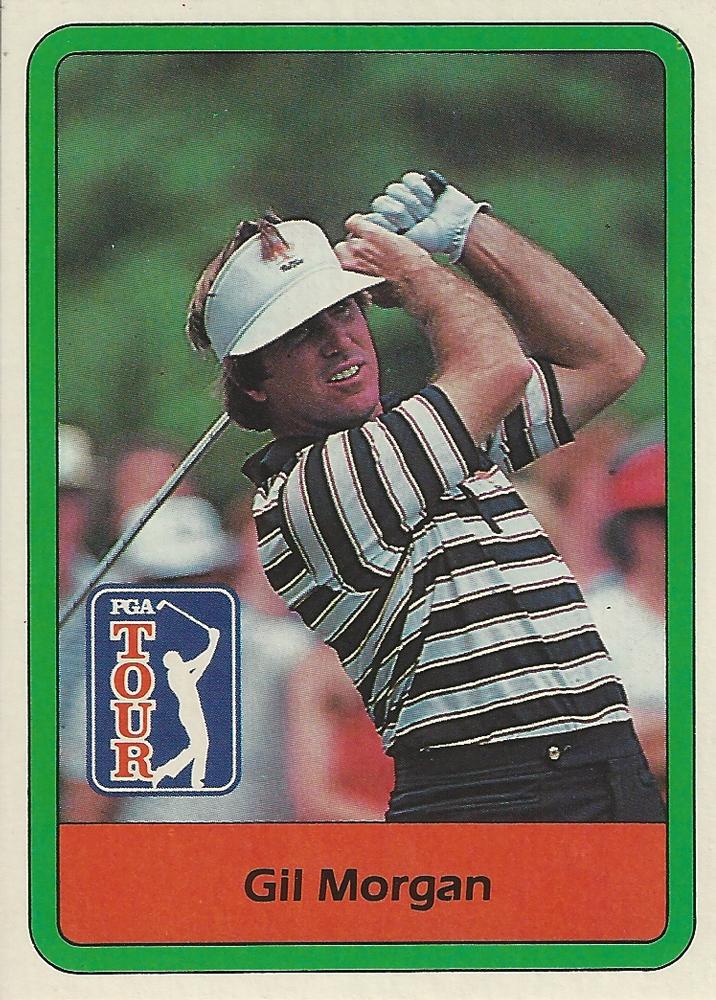 Gil Morgan #18 1982 Donruss Golf