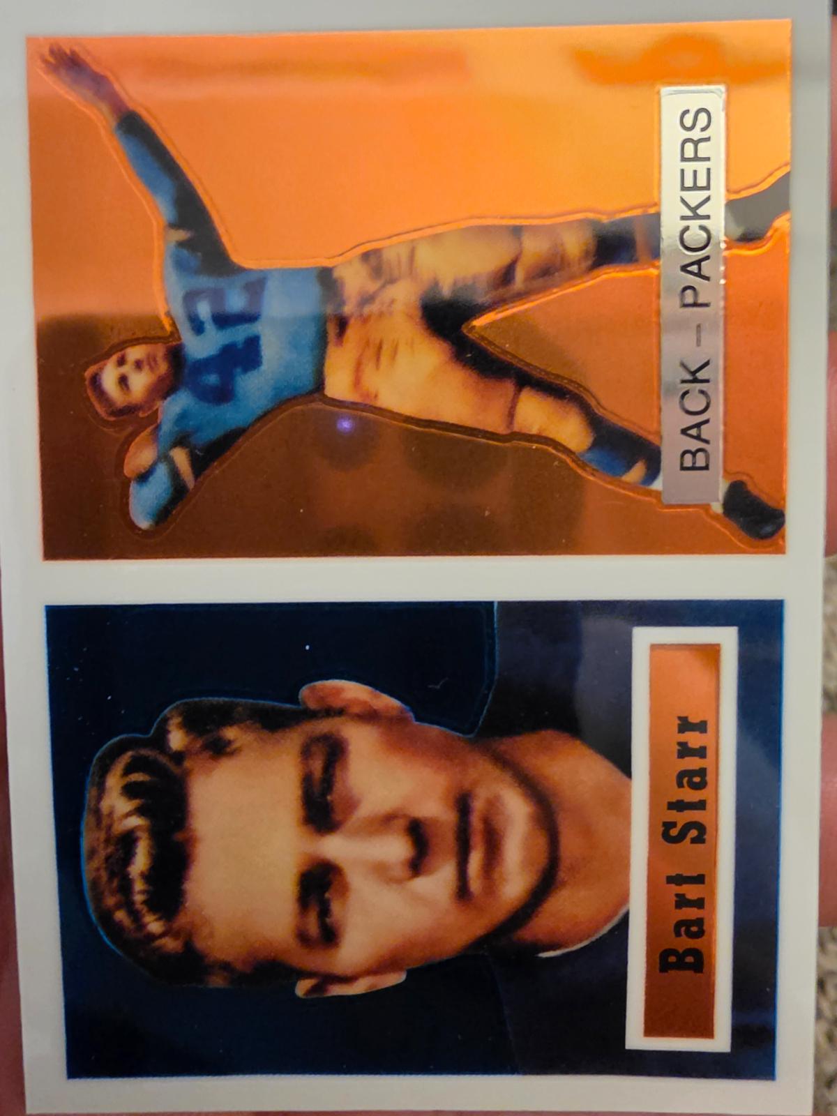 Bart Starr #119 Football Cards 2012 Topps Chrome Rookie Reprint