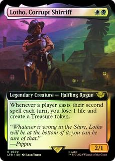Lotho, Corrupt Shirriff