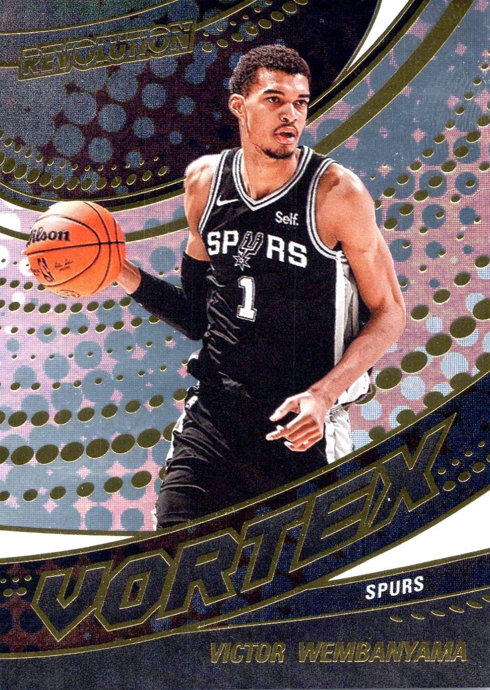2024 Panini Revolution Vortex Victor Wembanyama #17 card