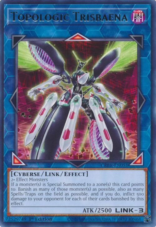 Topologic Trisbaena CRBR-EN051 YuGiOh Crossover Breakers