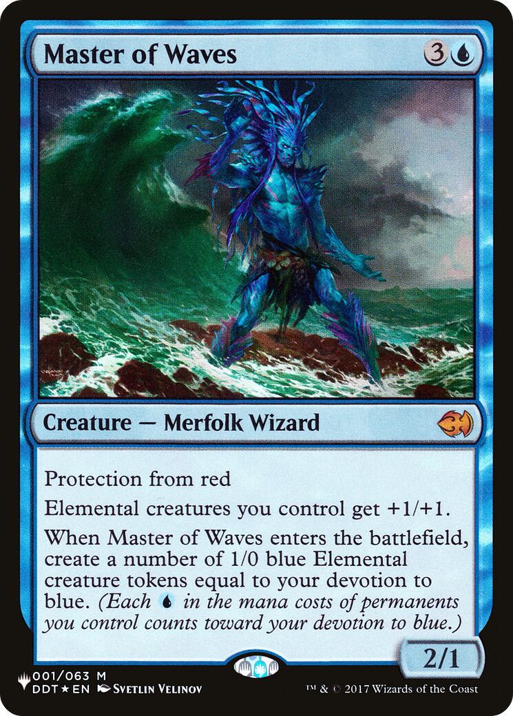 Master of Waves #1 Magic The List Reprints