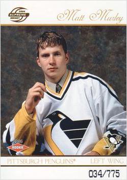 Matt Murley #134 2003 Pacific Supreme Hockey