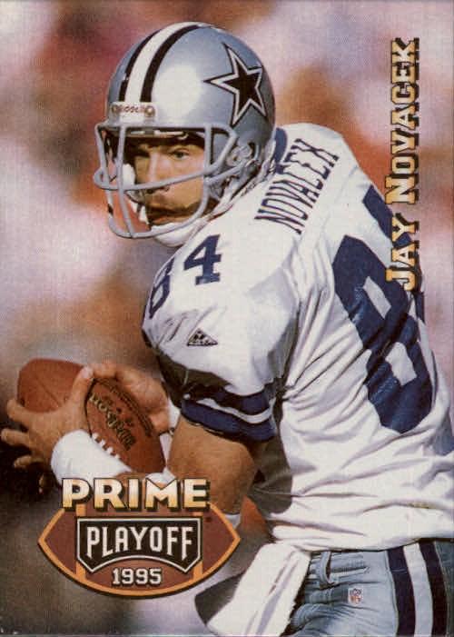 Jay Novacek #160 1996 Playoff Prime Football