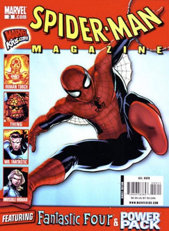 Spider-Man Magazine #3 (2008) Comic Books Spider-Man Magazine