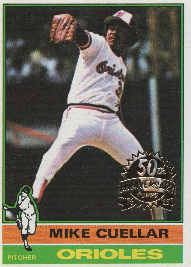 Mike Cuellar #285 2025 Topps Heritage 50th Anniversary Buybacks Baseball