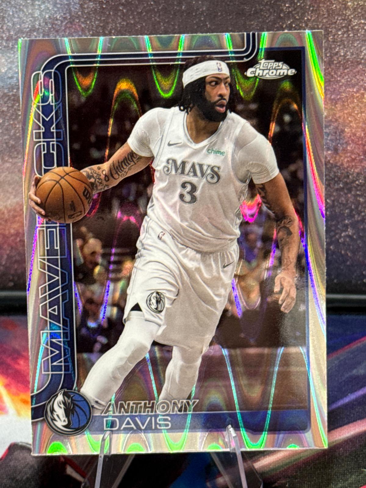 Anthony Davis [RayWave Refractor] | Ungraded | 2025 Topps Chrome