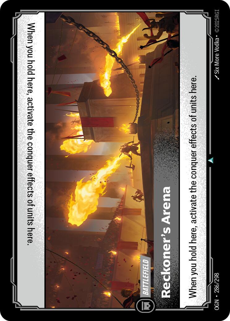 Reckoner's Arena front