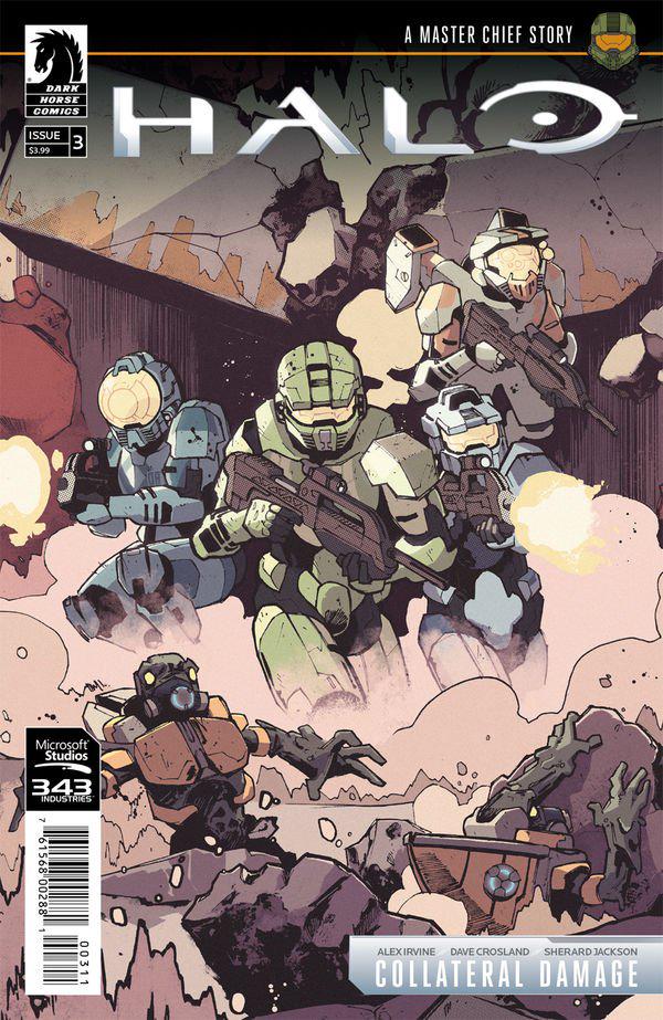 Halo: Collateral Damage #3 (2018) Comic Books Halo: Collateral Damage
