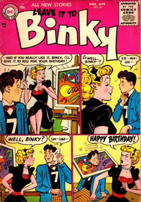 Leave It to Binky #53 (1956) Comic Books Leave It to Binky