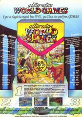 Advertisement | Alternative World Games ZX Spectrum