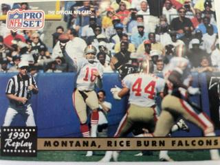 1990 Replay - Montana, Rice Burn Falcons