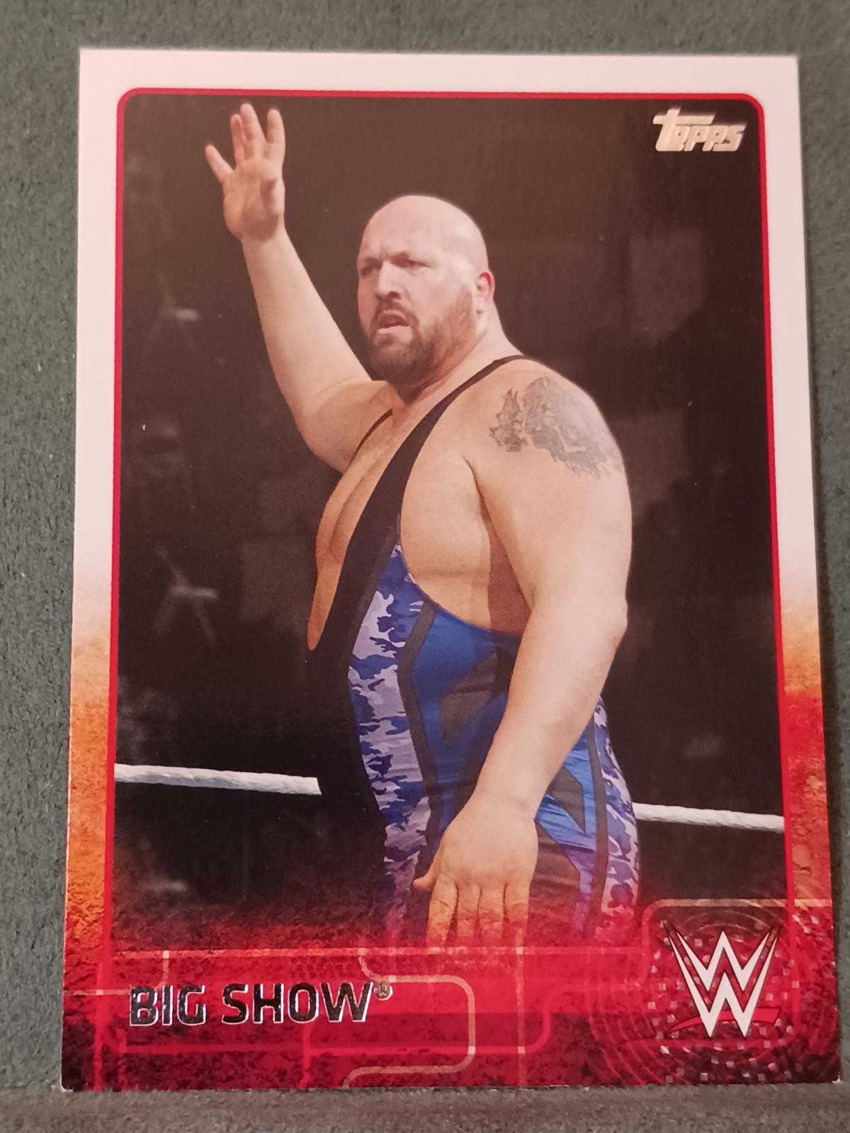 Big Show #8 Wrestling Cards 2015 Topps WWE