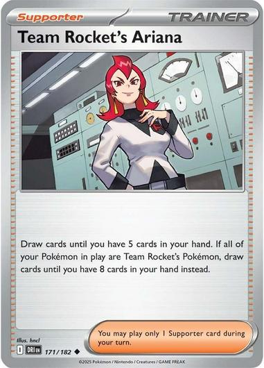 Team Rocket's Ariana #171 Cover Art