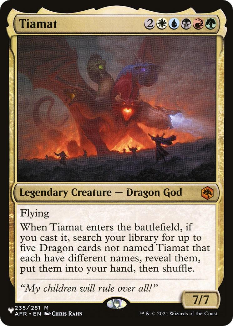Tiamat #235 Magic The List Reprints