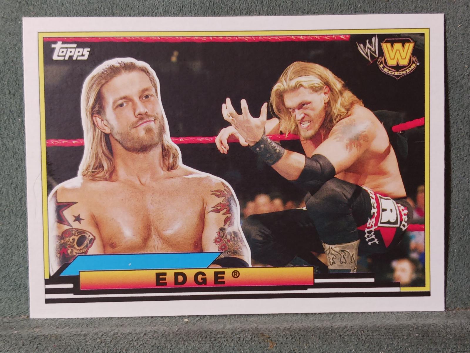 Edge #BL-15 Wrestling Cards 2018 Topps WWE Heritage Big Legends