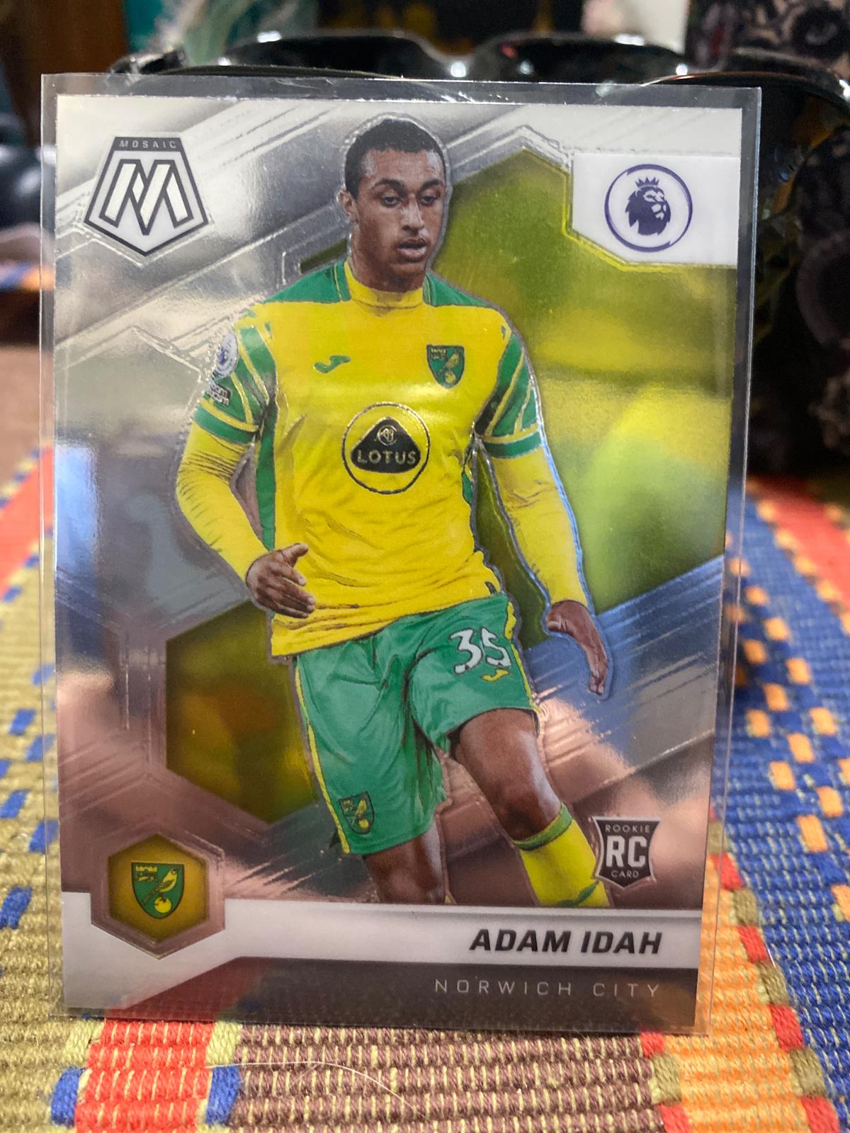 Adam Idah #91 Soccer Cards 2021 Panini Mosaic Premier League