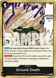 Ground Death OP14-096