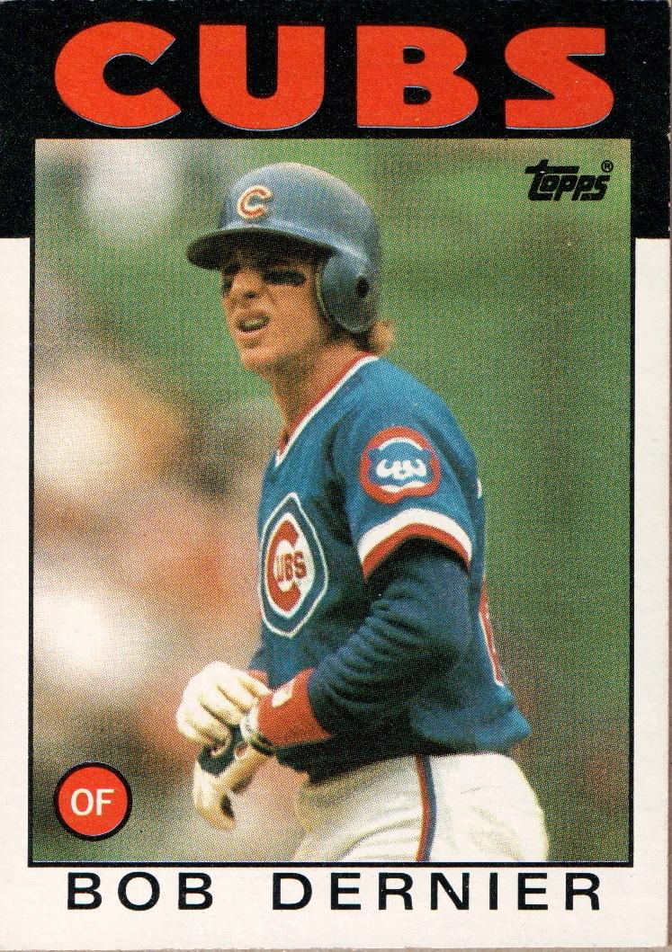 Bob Dernier (1986 Topps)