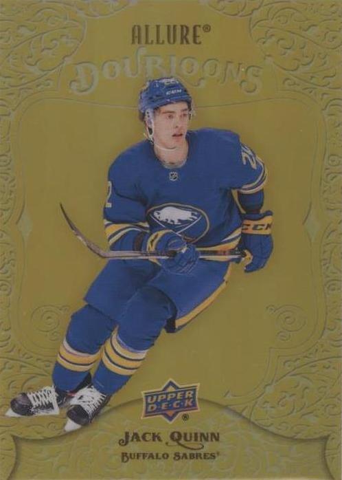 Jack Quinn #DB-43 2022-23 Upper Deck Allure Hockey Doubloons