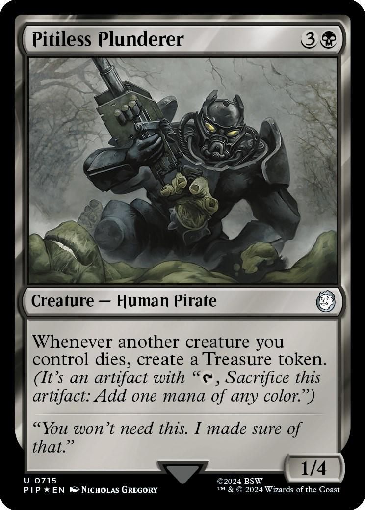 Pitiless Plunderer #715 Magic Fallout