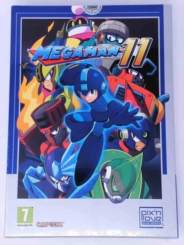 Carátula de Mega Man 11 Collector's Edition para Switch (edición PAL España)