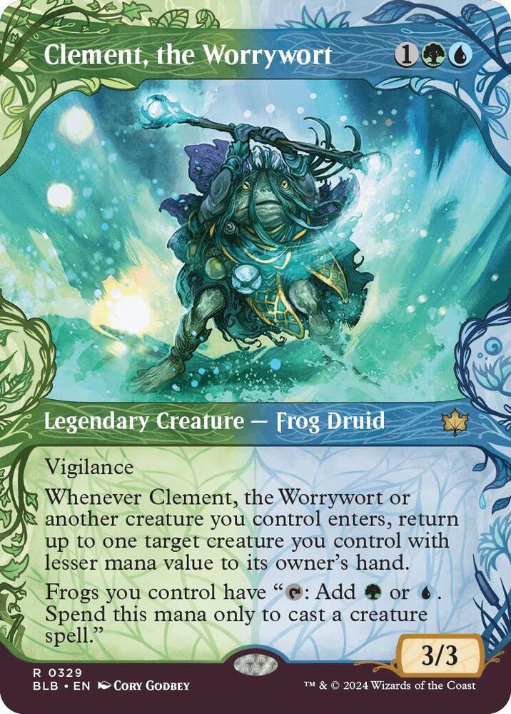 Clement, the Worrywort (Magic Bloomburrow)