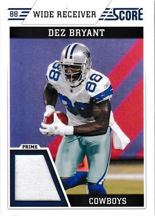 Dez Bryant #DB Football Cards 2011 Panini Gridiron Gear Jerseys Prime