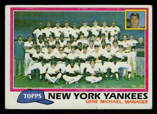 New York Yankees / Gene Michael