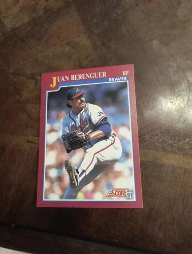 Juan Berenguer #73T 1991 Score Traded Baseball