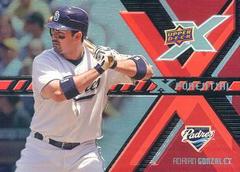 Adrian Gonzalez #X-AG Baseball Cards 2008 Upper Deck X Xponential Prices